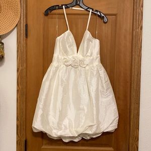 Forever 21 Cream Mini Dress